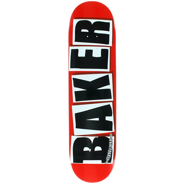 BAKER BRAND LOGO DECK 8.47″ X 32″ RED/BLACK