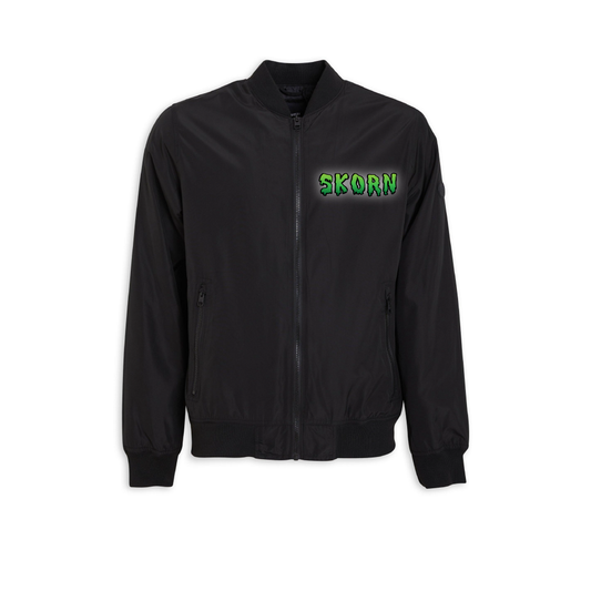 Skorn Swamp Monster Logo Bomber Jacket