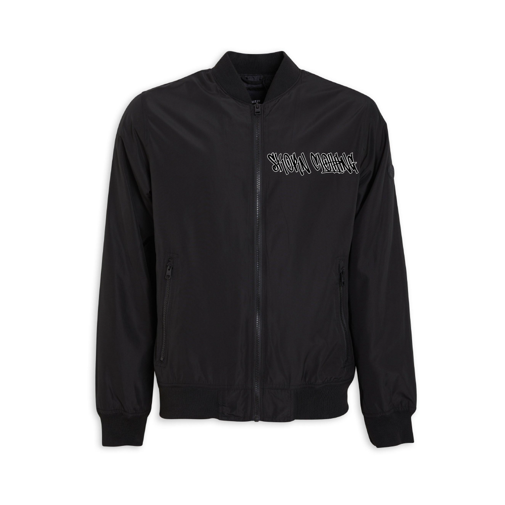 Skorn Tattoo Logo Bomber Jacket