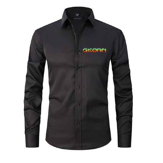 Skorn Reggae Logo Dress Shirt