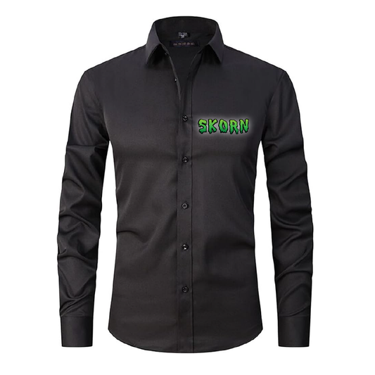 Skorn Swamp Monster Logo Dress Shirt