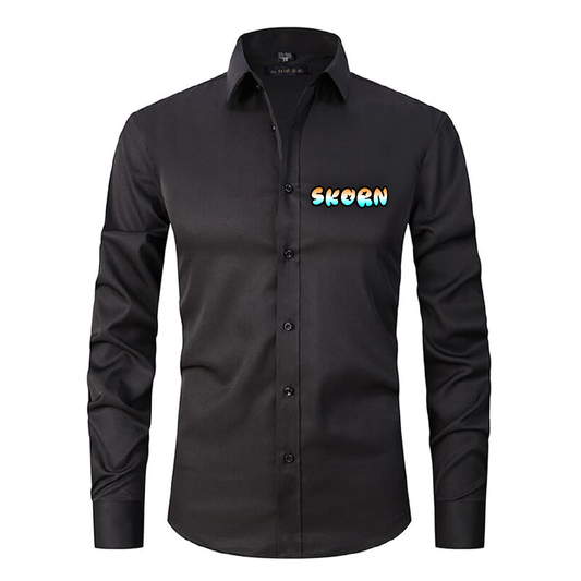 Skorn Playful Logo Dress Shirt