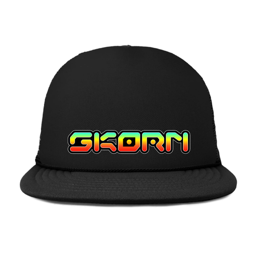 Skorn Reggae Logo Flat Brim Hat