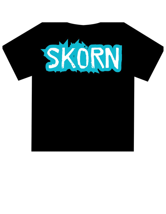 Skorn Blue Block Tee