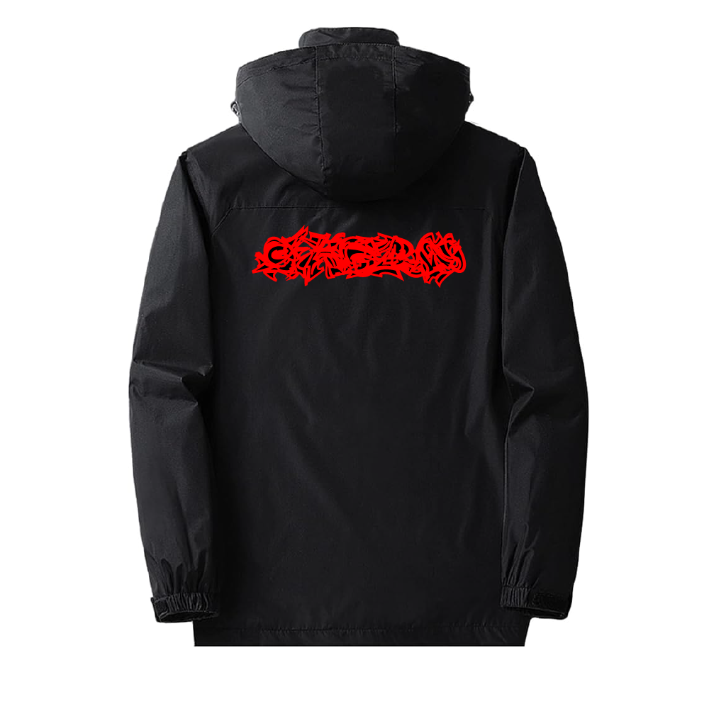 Skorn Grunge Logo Spring Jacket
