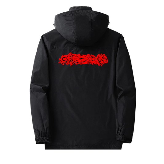 Skorn Grunge Logo Spring Jacket