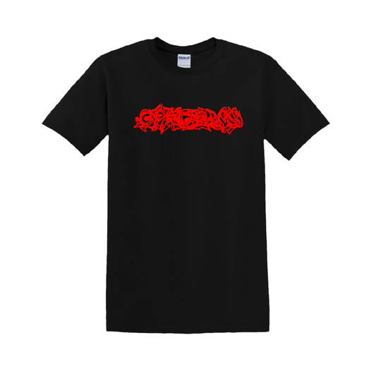 Skorn Grunge Logo T Shirt