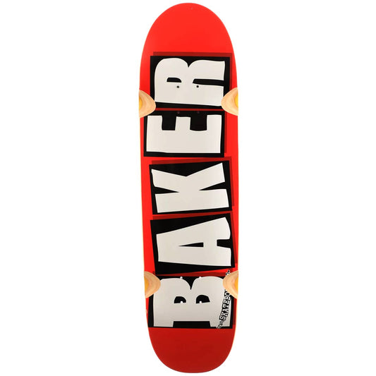 BAKER BRAND LOGO CRUISER DECK 8.5″ X 32″ RED/WHITE
