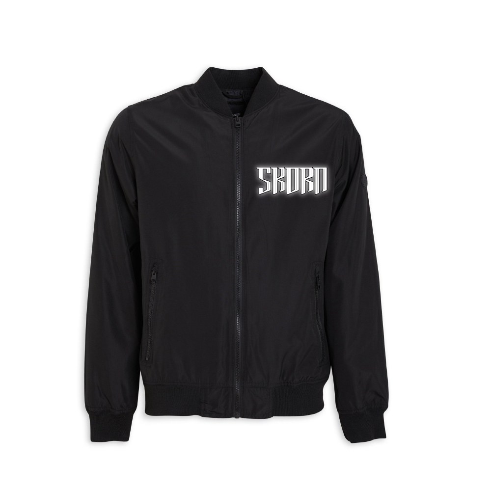 Skorn Sharpened Logo Bomber Jacket